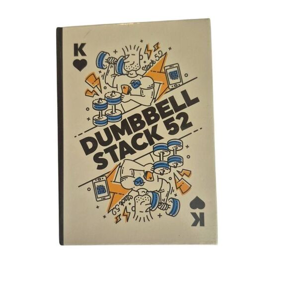 Dumbbell Stack Exercise Cards: Workout Playing Card Game. Designed by a Military - Picture 8 of 13